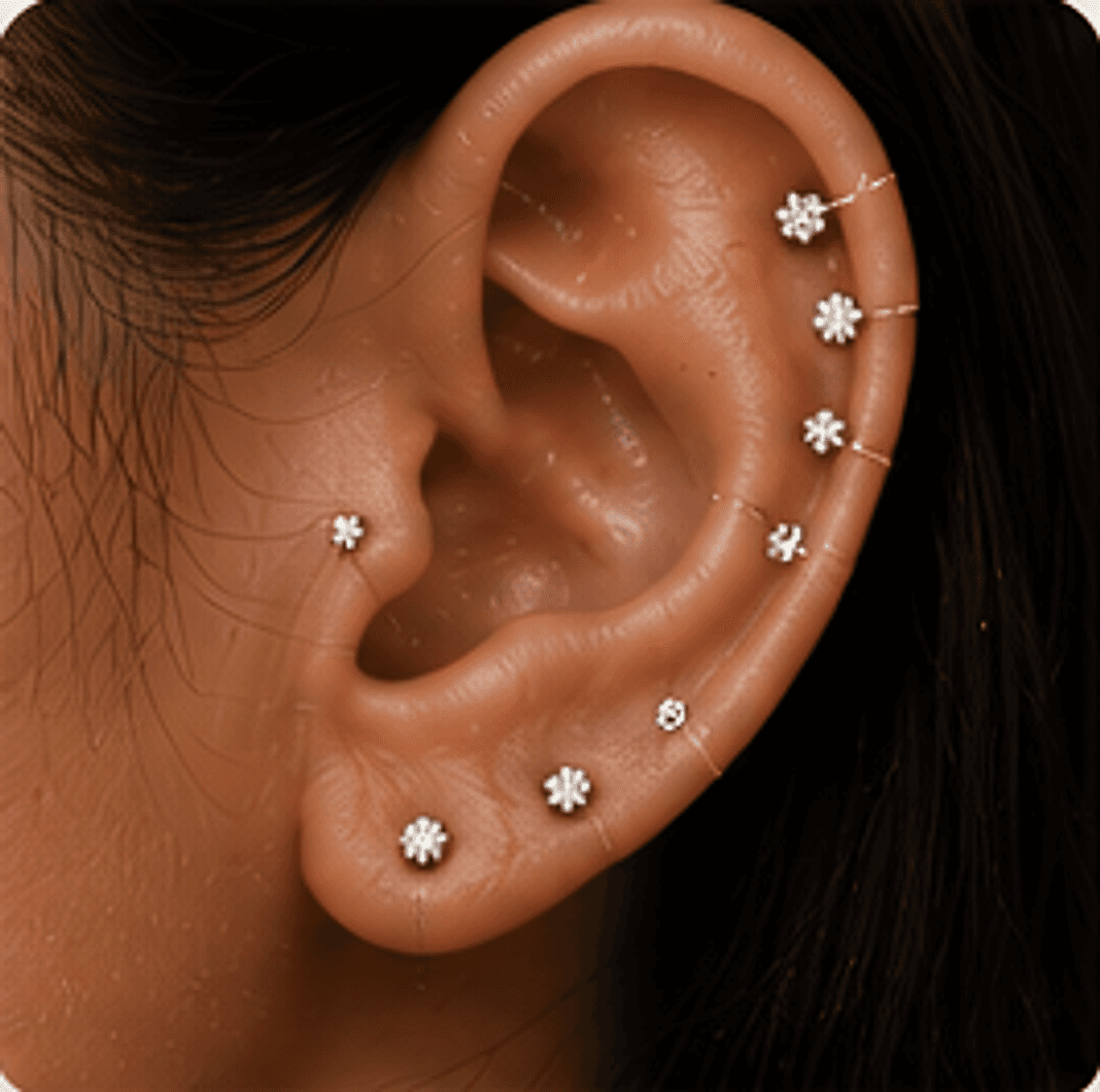 Ear piercings