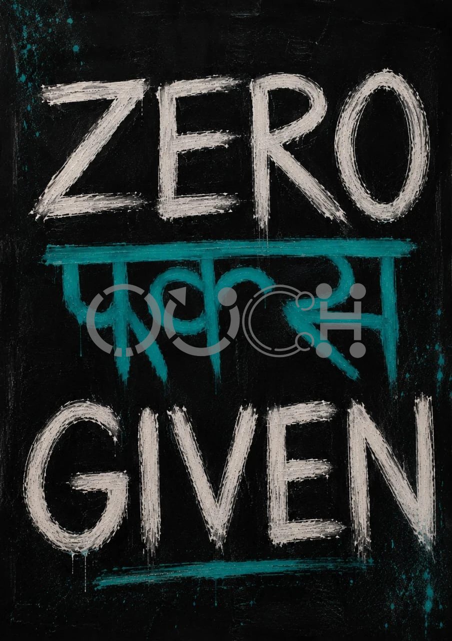Zero Given — Ouch poster